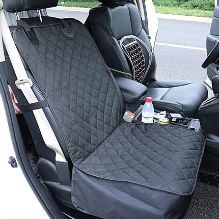 Luxury Pet Car Seat Cover – Rear Backseat Cushion for Dog Travel | PetPexi