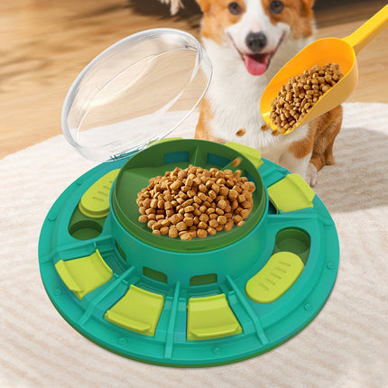 Interactive Dog Puzzle Toy for IQ Improvement and Slow Feeding - Petpexi