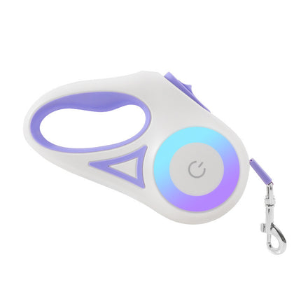 Retractable Dog Leash & Collar Set – Automatic Lock, Telescopic Pet Traction Rope | Petpexi