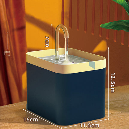 Automatic Circulating Pet Water Dispenser – 1.5L | Multi-Nozzle & Filtered | Petpexi