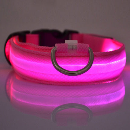 Safety LED Dog Collar with Tracker – Waterproof Light-Up Adjustable Collar | Petpexi