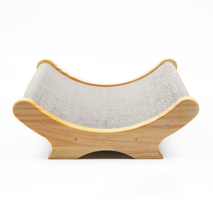U-Shaped Cat Bed & Paw Grinder – Multifunctional Cat Scratching Toy | PetPexi