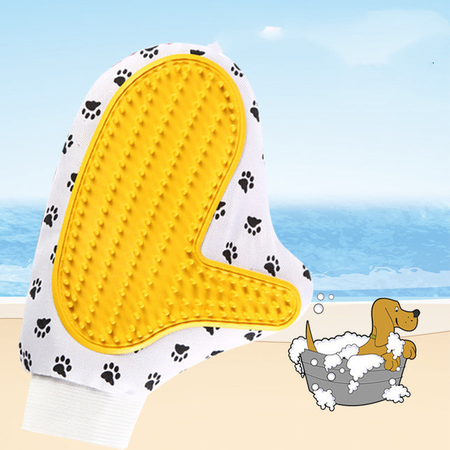 Silicone Pet Brush Glove for Gentle Deshedding & Efficient Grooming – Cats & Dogs | Petpexi