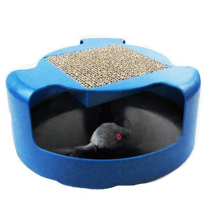 Pet Automatic Interactive Cat Toy – Scratch Pad & 360° Spin | PetPexi