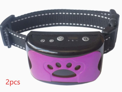 Waterproof Rechargeable Dog Training Collar - Electric Remote Trainer with Shock, Vibration & Sound