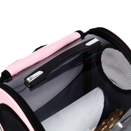 Foldable Porous & Breathable Pet Bag – Parrot Carrier | PetPexi
