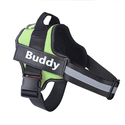 Personalized Dog Harness No Pull Reflective Breathable Adjustable Vest with Custom Patch | Petpexi