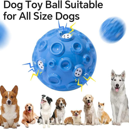 Interactive Squeaky Dog Ball – Durable Chew Toy for Aggressive Chewers | petpexi.com