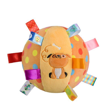 Pet Dog Vocal Plush Toy Ringing Bell Ball - Free Shipping | Petpexi