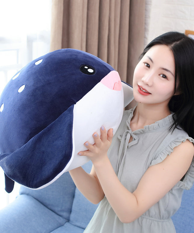 Whale Shark Doll Plush Toy – Soft Crystal Fiber Cotton | Petpexi