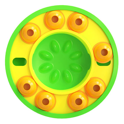 Dog IQ Puzzle Feeder Bowl – Interactive Slow Eating Toy | petpexi.com