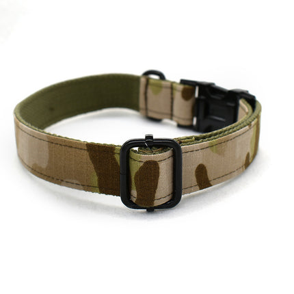 Camouflage Dog Leash & Collar Set – Stylish & Durable Polyester Pet Accessories | Petpexi