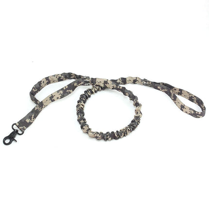 Adjustable Tactical Dog Collar – Durable Monochrome Nylon K9 Collar | Petpexi