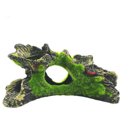 Aquarium Resin Sink Wood Tree Hole Decoration – Premium Fish Tank Landscaping | Fast & Free USA Shipping