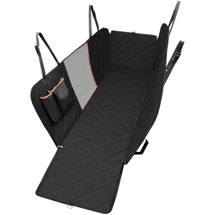 Dog Car Seat Cover with Mesh Window – Waterproof Hammock with Zippers & Storage | Petpexi
