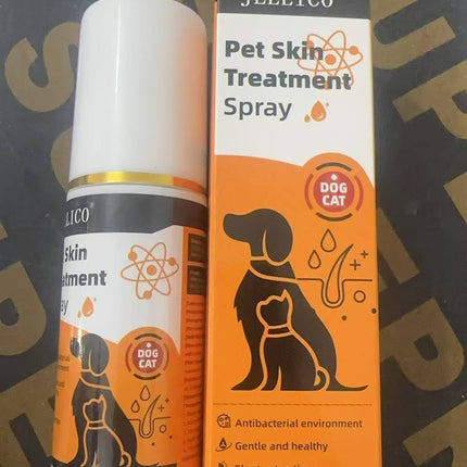 Pet Skin Care Spray for Dogs & Cats – Effective Moss & Hair Loss Treatment | Petpexi