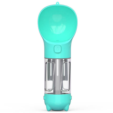 3-in-1 Portable Dog Water Bottle with Feeder Bowl & Waste Bag Holder – 300ml/500ml | Petpexi