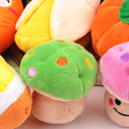 Gooddog Plush Dog Toys – Interactive Fruit & Cartoon Chew Toys Set | www.petpexi.com