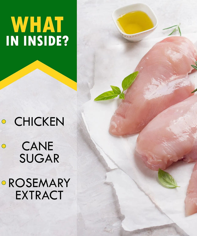 Chicken Jerky Dog Treats – All Natural, Organic, Grain-Free, High Protein, 300g | PetPexi