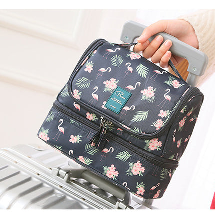 Large-Capacity Nylon Wash Bag – 4 Mesh Pockets & Double Zipper – Free USA Shipping