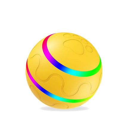 Pet New Cat Wicked Ball Toy - Intelligent USB Self-Rotating Interactive Cat Ball