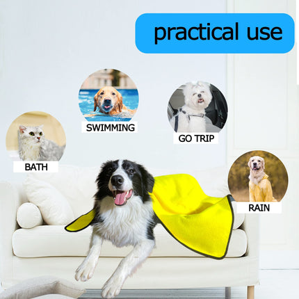 Quick-Drying Dog Towels for Dogs & Cats – Super Absorbent Soft Microfiber | Petpexi