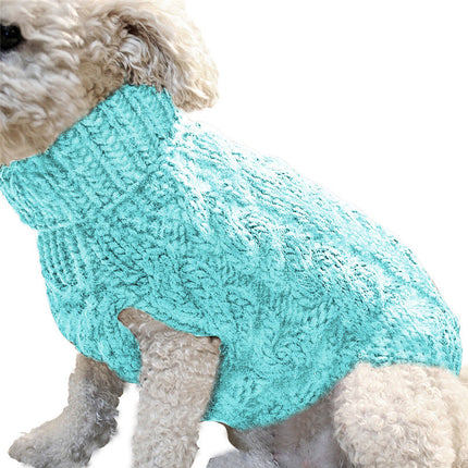 PetPexi Winter Warm Acrylic Dog Sweater - Cozy Pet Clothing for Small to Large Dogs