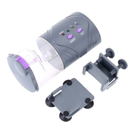 Intelligent Timing Fish Feeder for Aquarium – Automatic 12/24 Hour Feeding with Easy Setup