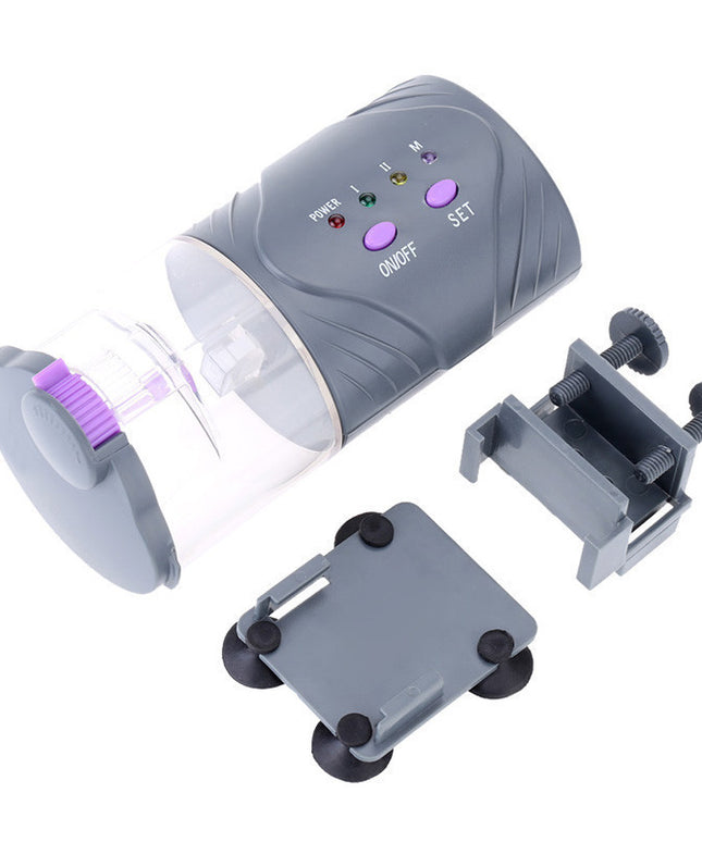 Intelligent Timing Fish Feeder for Aquarium – Automatic 12/24 Hour Feeding with Easy Setup