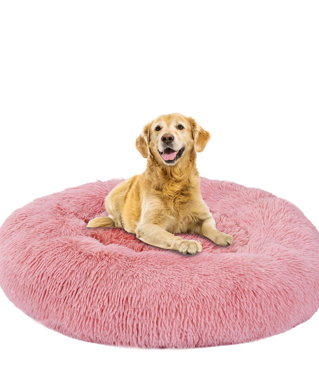 Removable Plush Pet Nest – Cozy Winter Bed for Cats & Dogs | Washable & Soft