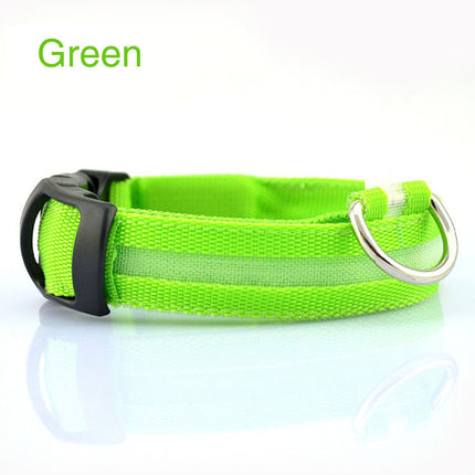 Safety LED Dog Collar with Tracker – Waterproof Light-Up Adjustable Collar | Petpexi