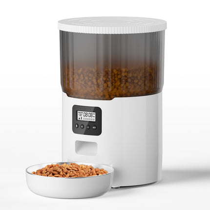 Premium Cat & Dog Smart Automatic Feeder – 4L WiFi Timed Pet Food Dispenser | Petpexi