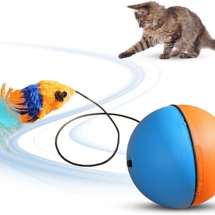 Interactive Cat Ball Toy – Automatic Moving Self-Rolling Pet Toy for Cats & Dogs | Petpexi
