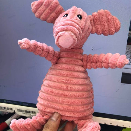 Vocal Animal Plush Dog Toy – Molar Teeth Cleaning & Squeaky Interactive Toy | www.petpexi.com