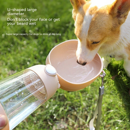 3086 Portable Dog Water Bottle & Food Container – Outdoor Travel Bowl | Petpexi