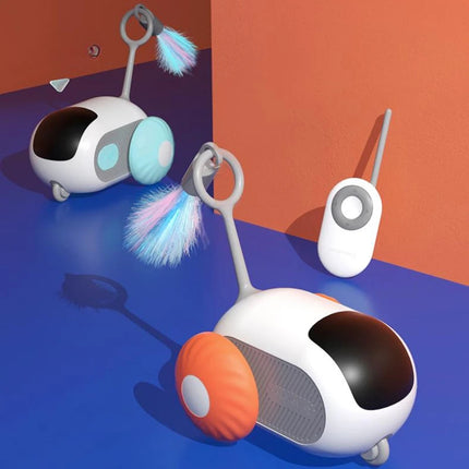 Remote Control Interactive Cat Car Toy – USB Charging & Smart Play | Petpexi