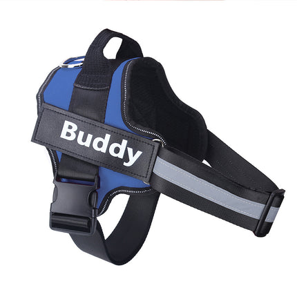 Personalized Dog Harness No Pull Reflective Breathable Adjustable Vest with Custom Patch | Petpexi