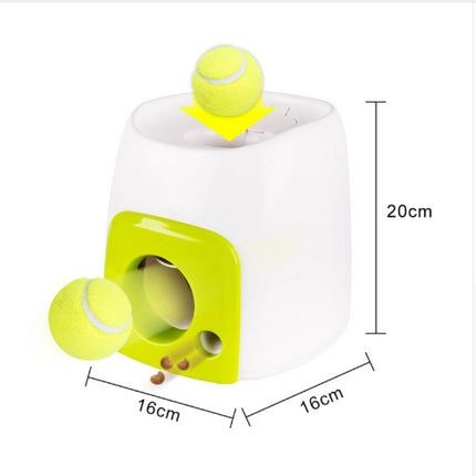 Dog Tennis Food Reward Machine - Interactive Pet Training Toy | PetPexi