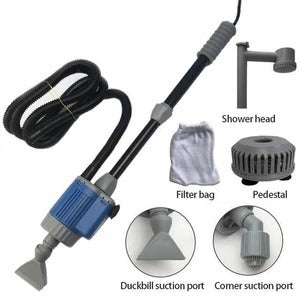 Fish Tank Gravel Cleaner – Electric Aquarium Sand Vacuum 20W/28W | Fast Free Shipping USA | PetPexi