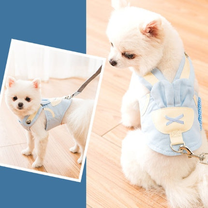 Cute Pet Dog Harness Leash Set – Comfortable & Breathable Vest for Small & Medium Dogs | Petpexi