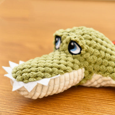 Long-Tailed Fox Calling Toy - High-Quality Plush Alligator Dog Chew Toy | Petpexi