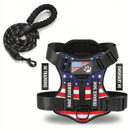 No-Pull Dog Harness & Leash Set – Comfortable, Tangle-Free Walks for All Breeds | Petpexi
