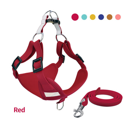 Reflective LED No-Pull Dog Harness & Leash Set – Comfortable & Adjustable | Petpexi