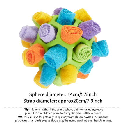 High-Quality Dog Sniffing Ball Puzzle Toy for IQ Enhancement and Fun | Petpexi