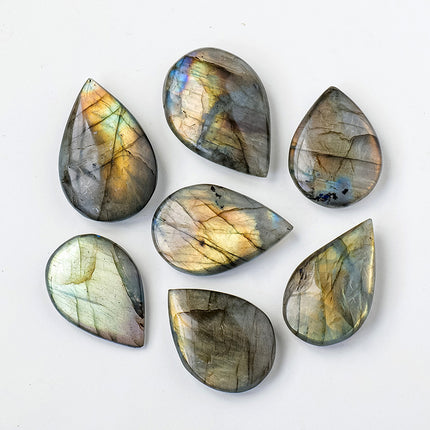 Natural Labradorite Crystal Blue Light Stone Droplet – Premium Healing Gem | Fast & Free USA Shipping