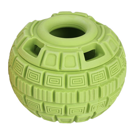 Natural Rubber Food Dropping Ball Toy – Durable Interactive Dog Puzzle Toy | www.petpexi.com