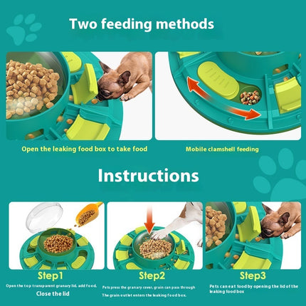 Interactive Dog Puzzle Toy for IQ Improvement and Slow Feeding - Petpexi