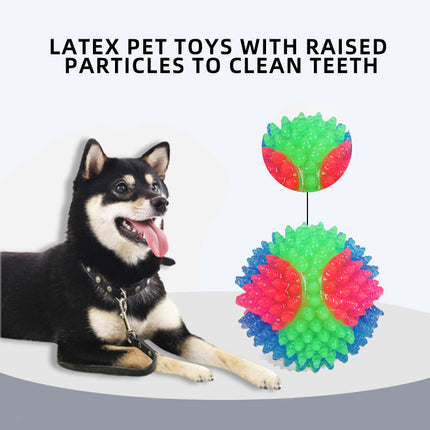 Small Dog Pet Training Interactive Luminous Elastic Ball – Durable Fun Toy – www.petpexi.com