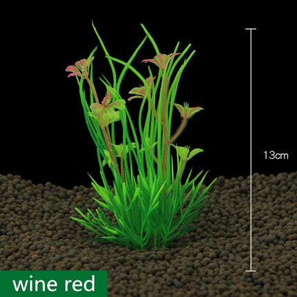 Simulation Water Plant Aquarium Decoration – Multi-Color Plastic Pack | www.petpexi.com