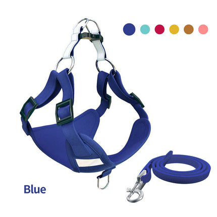 Reflective LED No-Pull Dog Harness & Leash Set – Comfortable & Adjustable | Petpexi